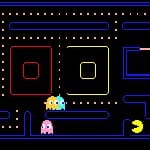 Pacman Doddle Google hacked free online game for the browser
