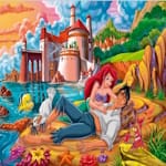 Ariel mermaid free online puzzle game for girls