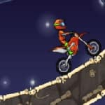 Moto x3m Halloween bike game online