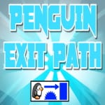Penguin exit path free online game for the browser