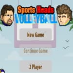 Mousebreaker sports heads volleyball game online