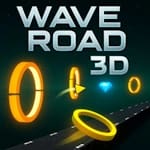 Wave Road 3d free online game for the browser