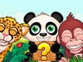 Cute Jungle Quiz an educational free game for kids